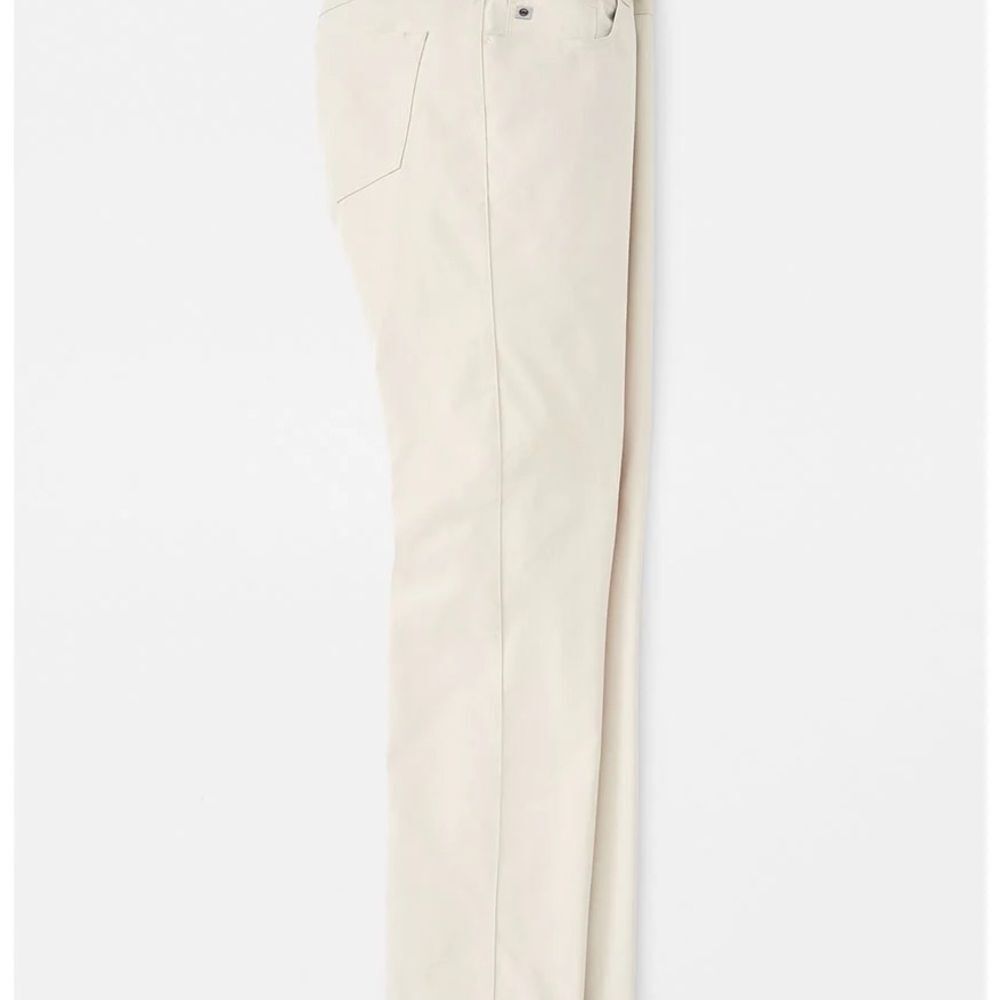 Peter Millar Performance Five-Pocket Pant in Stone